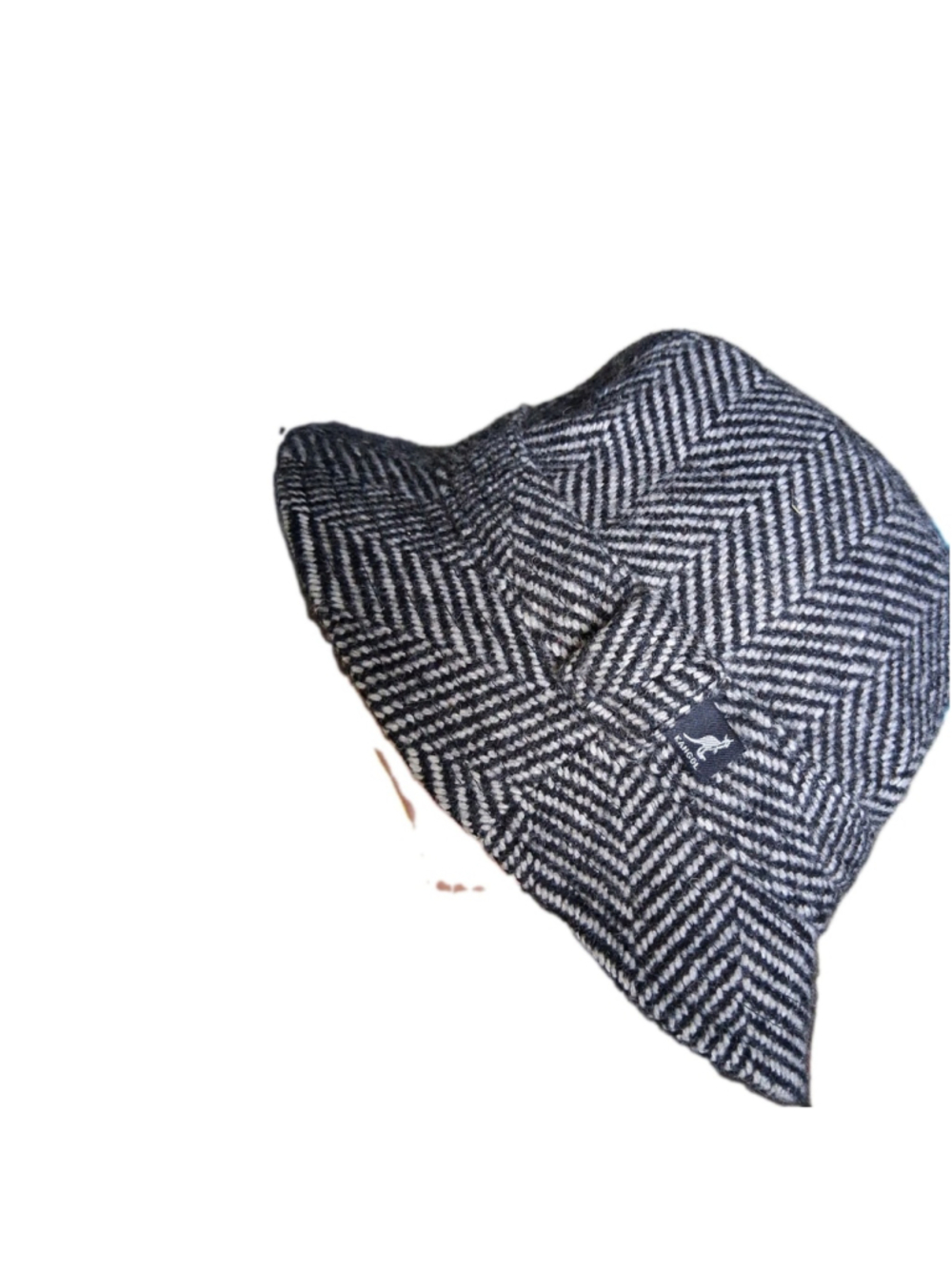 Kangol Wool Hat Black S Wool Fedora Short Brim Unisex